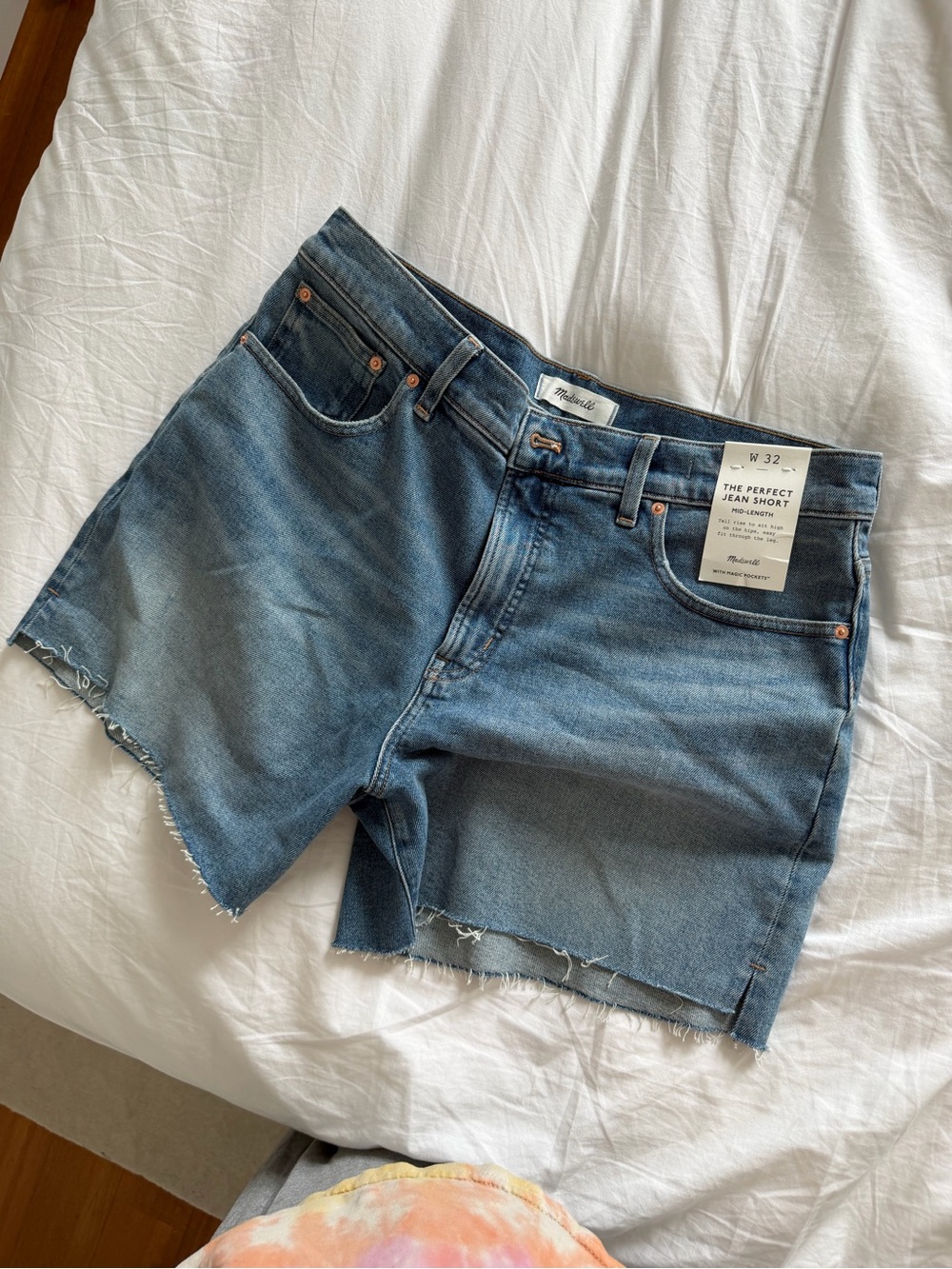 Madewell perfect Jean short